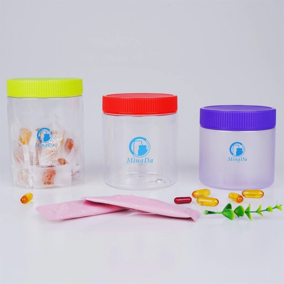 Colored Medicine Bottles Custom Supplement Packaging